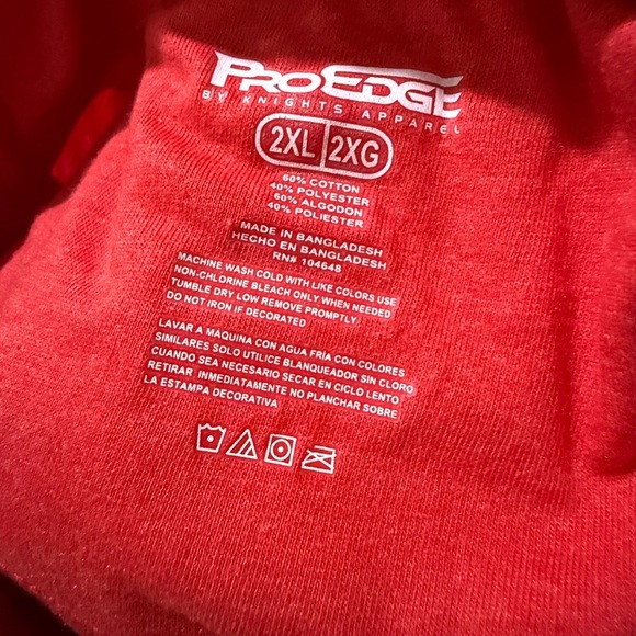 Ole Miss Pro Edge Red Polo Shirt - Picture 3 of 8